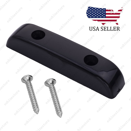 Bass Thumb Rest Plastic Bass Finger Rest Thumbrest with Screws for P Bass-Black