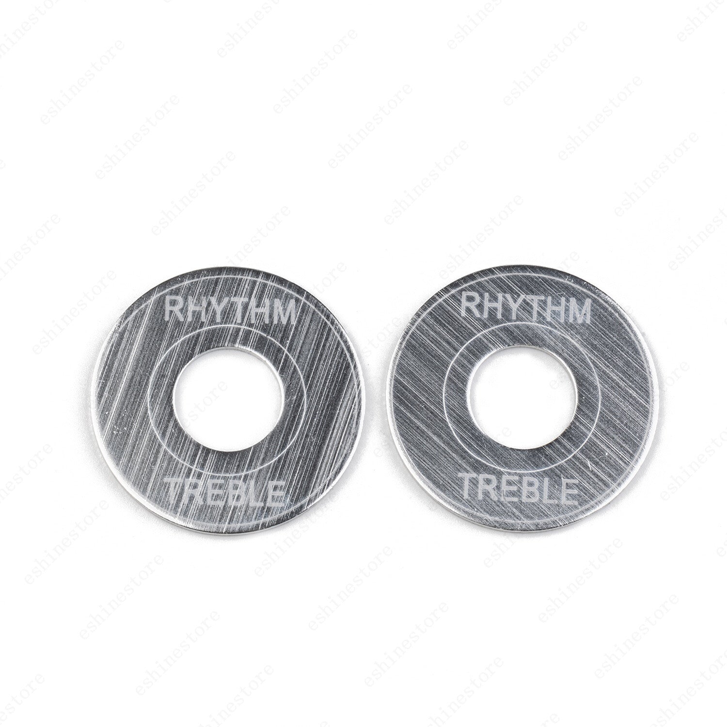 2x Metal Switch Plate Ring Rhythm Treble Pickup Selector Toggle For Les paul SG