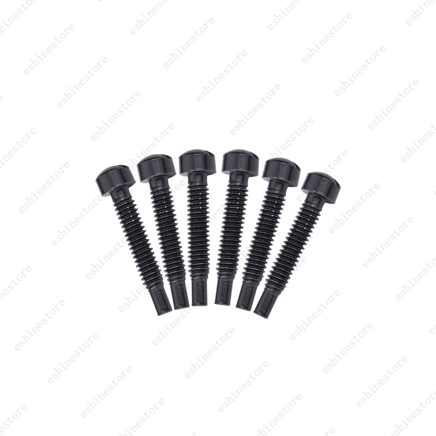 Set of 6 Electric Guitar Pole Piece Screws M3 x 21mm For Humbucker P90 PAF