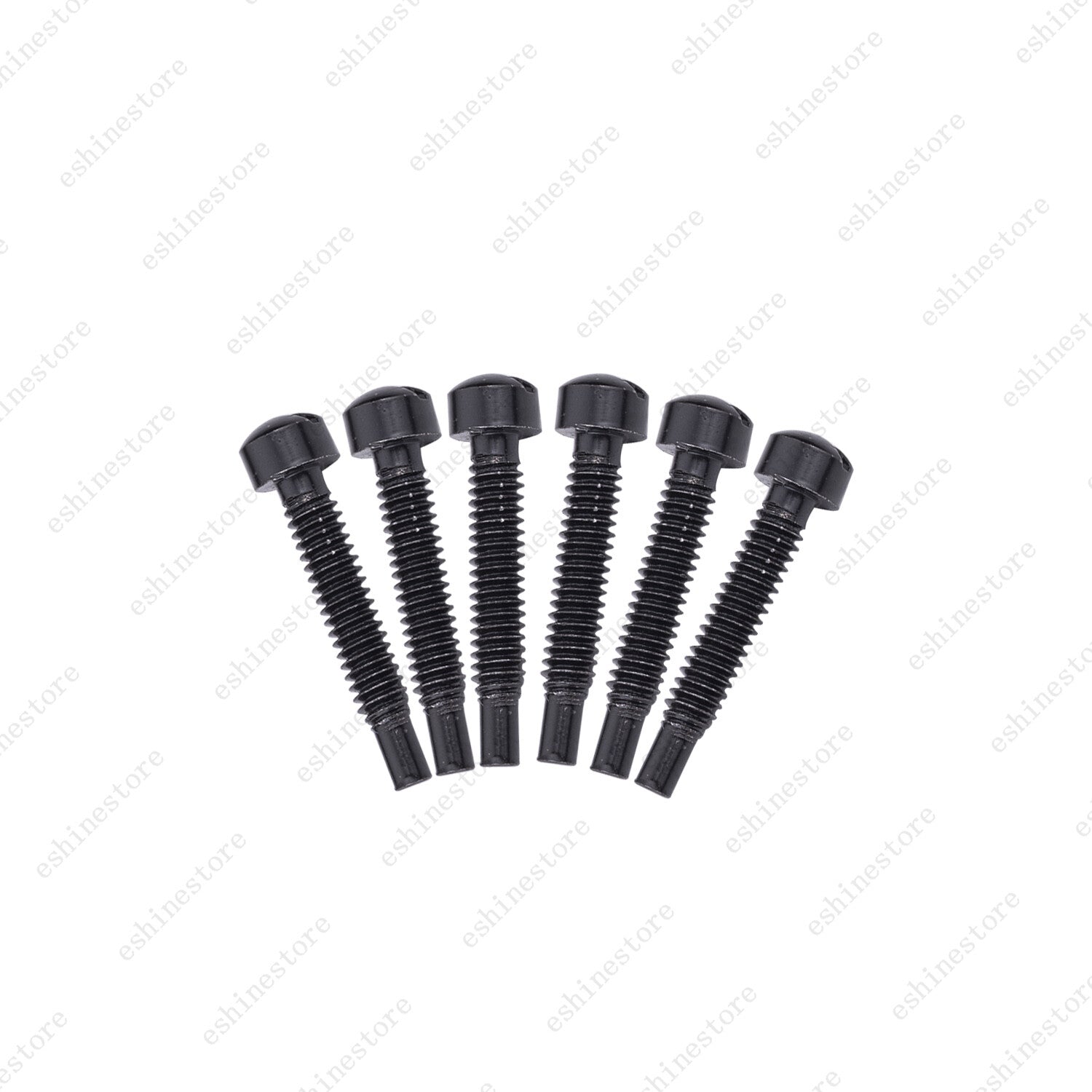 Set of 6 Electric Guitar Pole Piece Screws M3 x 21mm For Humbucker P90 PAF