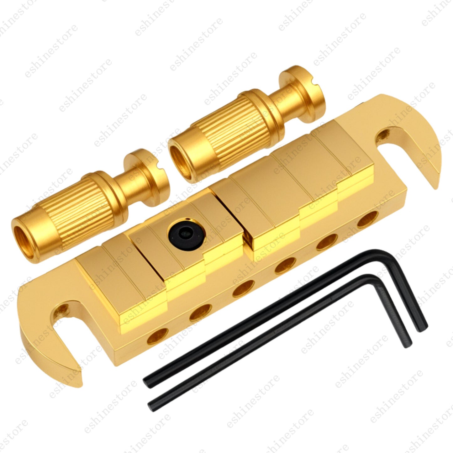 Electric Guitar Adjustable GTP Wraparound Bridge Tailpiece For Les Paul SG