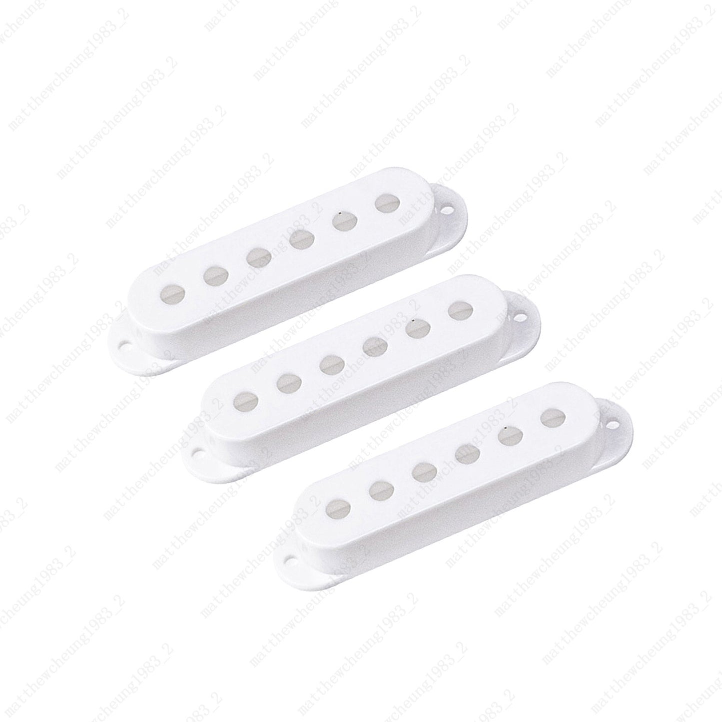 1/2/3Pcs Plastic Single Coil Pickup Covers For Fender MIM USA ST 2-1/16" 52.5mm