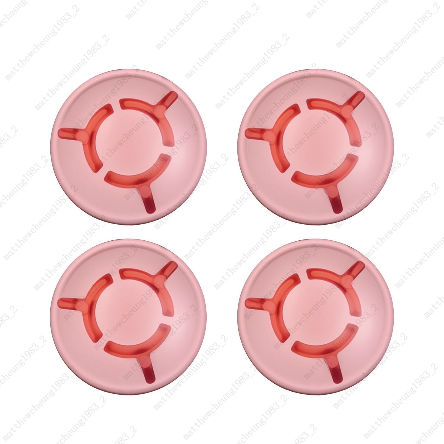 1/2/4pcs Mushroom Plastic Guitar Effect Pedal Footswitch Toppers Foot Nail Cap