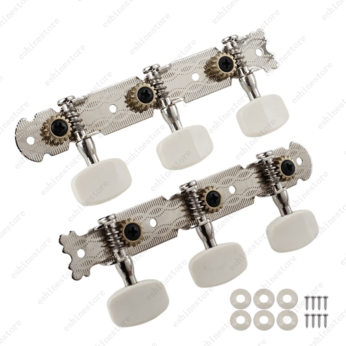 1 Set of 3L3R Classical Guitar Tuning Pegs Keys Tuners Machine Heads 1:16 Ratio