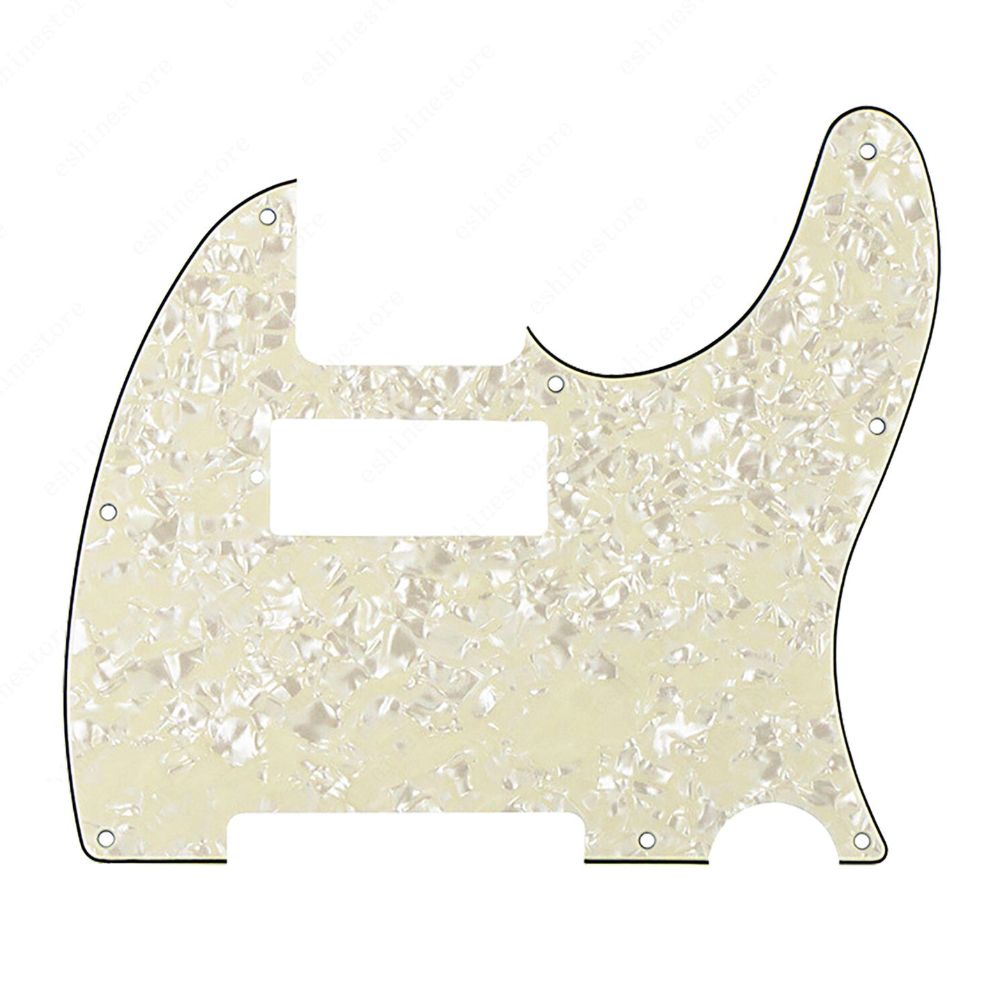 8 Hole Mini Humbucker Style Guitar Pickguard Scratch Plate For Fender Telecaster