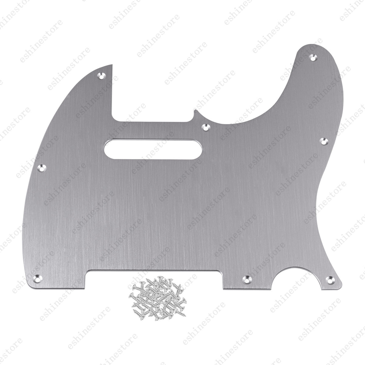 Aluminium Vintage style 8 Hole Pickguard Scratch Plate Hole For Fender Tele