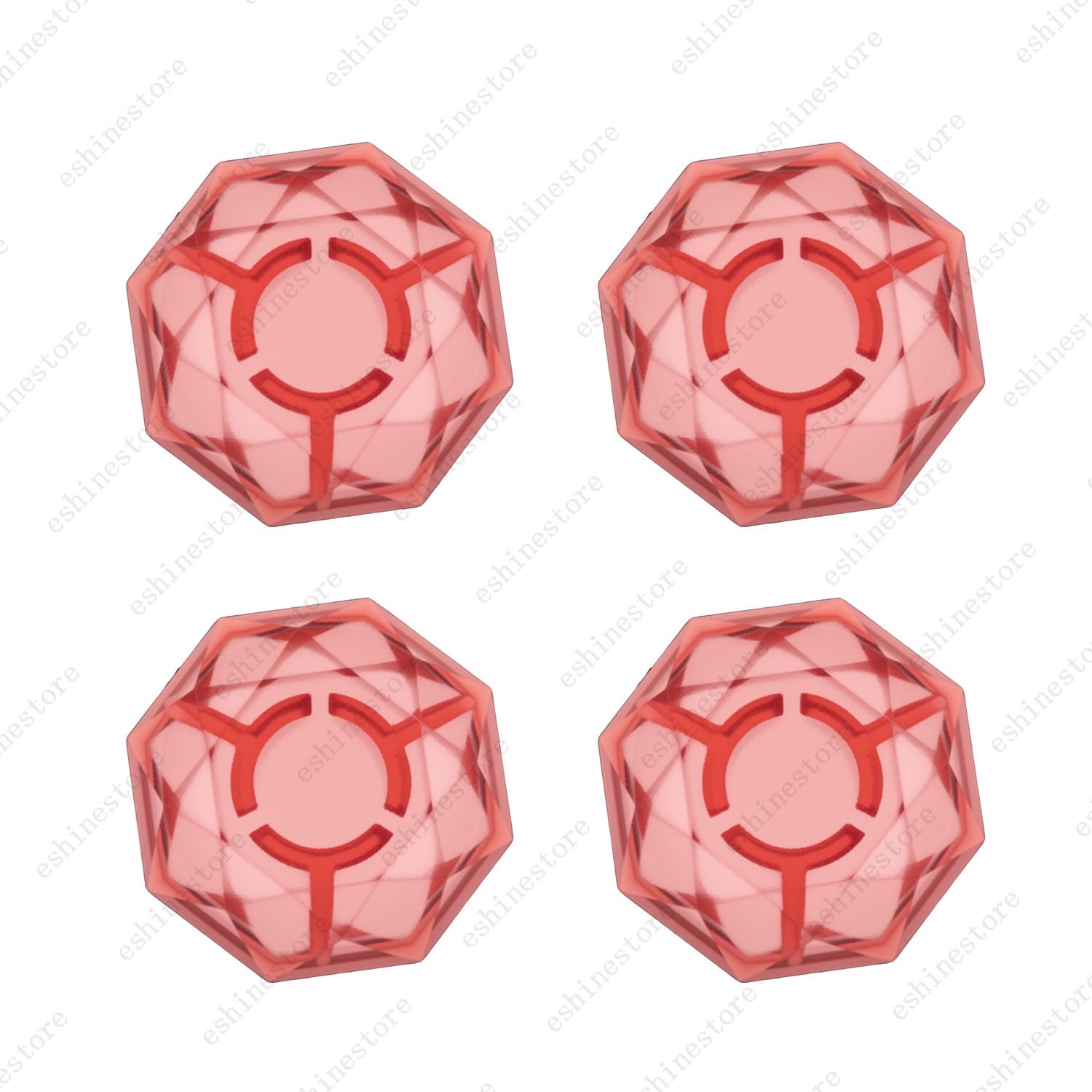 1/2/4 Pcs Diamond Shape Guitar Effect Pedal Footswitch Toppers Foot Nail Cap
