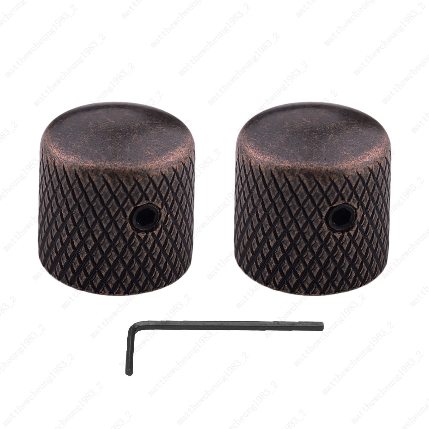1/2/3/4 pcs 18-Splines Metal Guitar Dome Volume Tone Knob For Les Paul SG 2Color