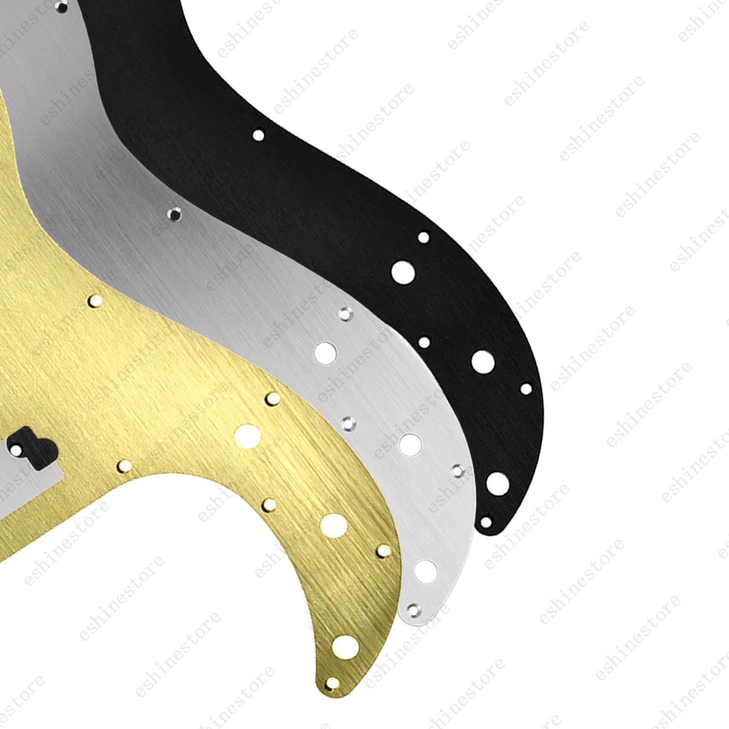 13 Hole Metal Aluminium Anodized Bass Pickguard Fits for Fender Precision P Bass