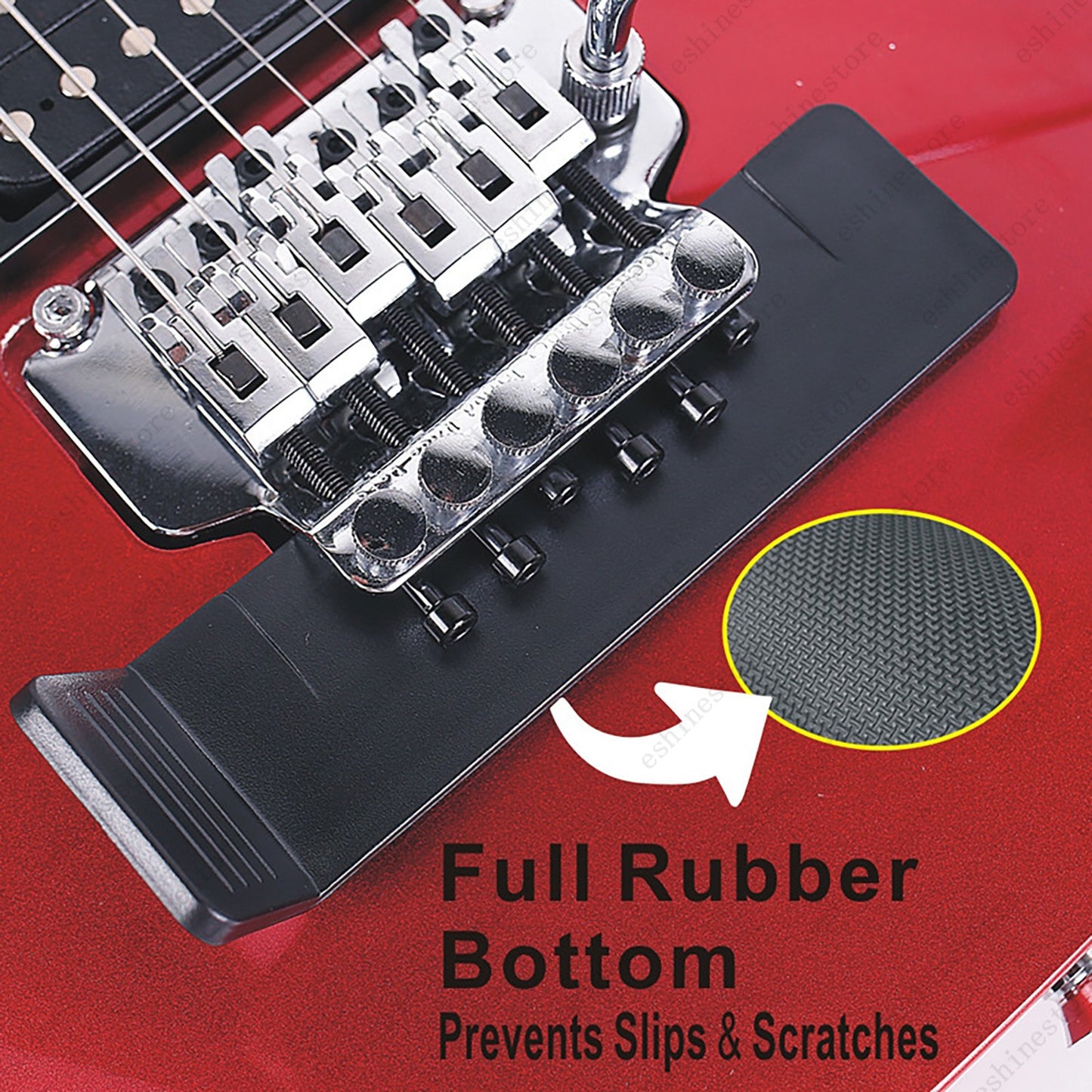 1 pcs Guitar Floating Tremolo Bridge Shim Plastic Block Wedge for Floyd Rose