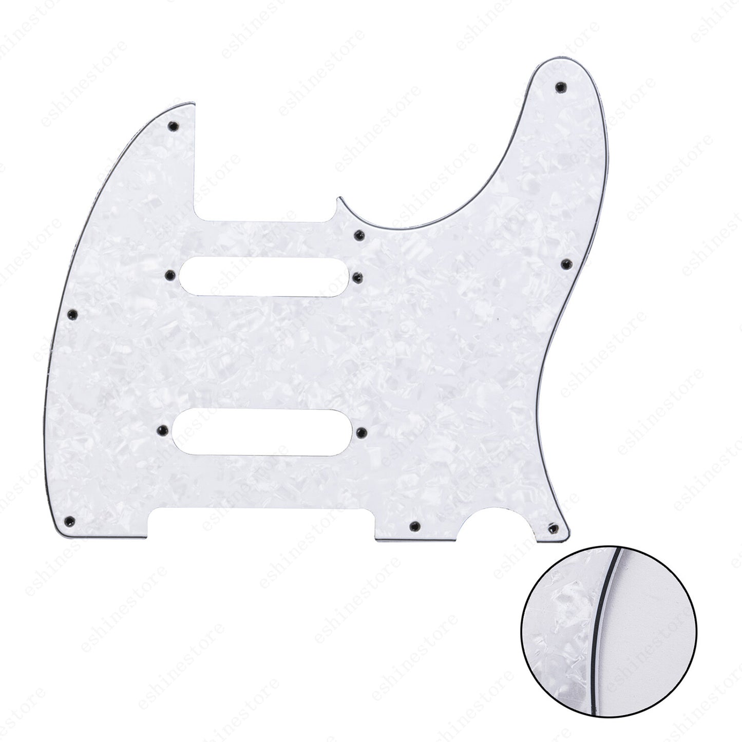 Guitar 3 Ply Pickguard Replacement For Nashville Telecaster style Multi Colors
