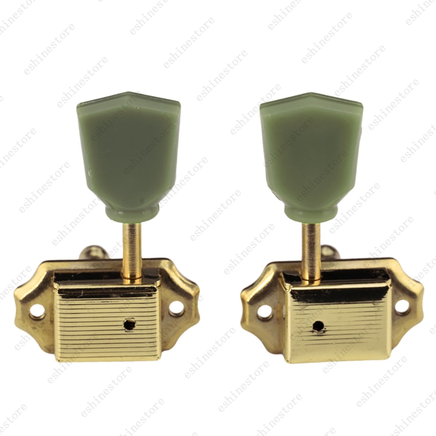 Vintage 3R3L Guitar Tuners 1:15 Ratio with Jade Machine Heads for LP EPI - Gold