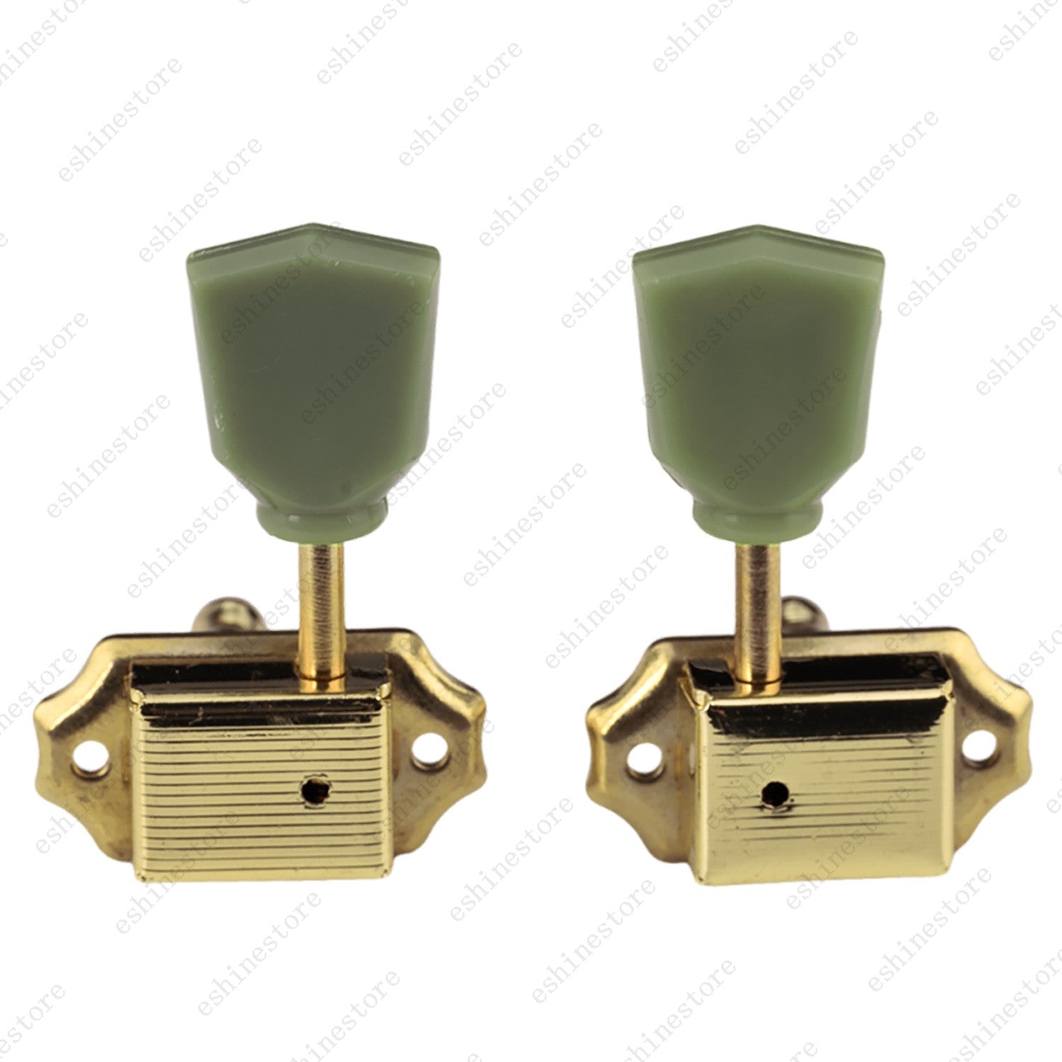 Vintage 3R3L Guitar Tuners 1:15 Ratio with Jade Machine Heads for LP EPI - Gold