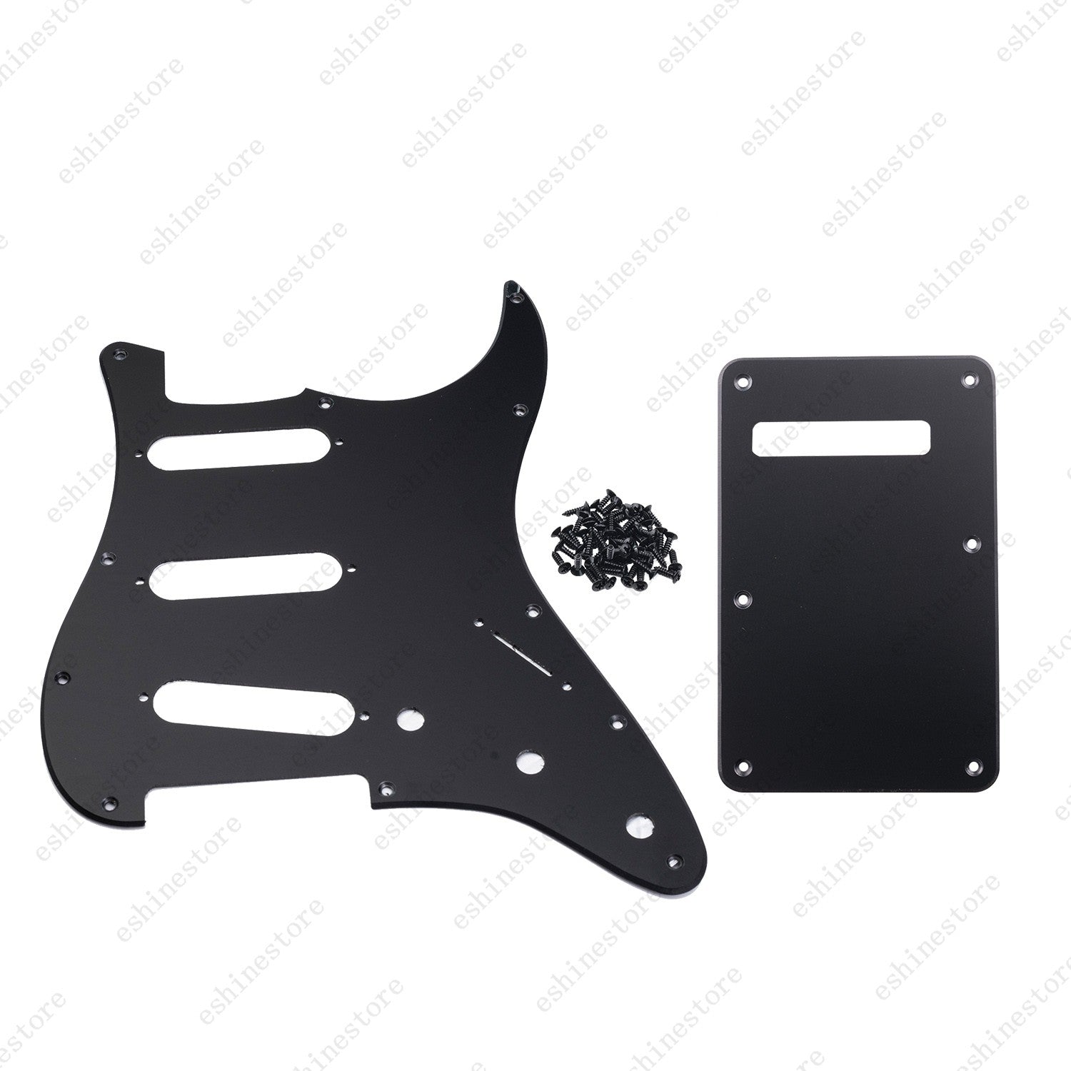 Guitar SSS 3Ply Pickguard&Back Plate for USA MIM Standard Fender ST Multicolors