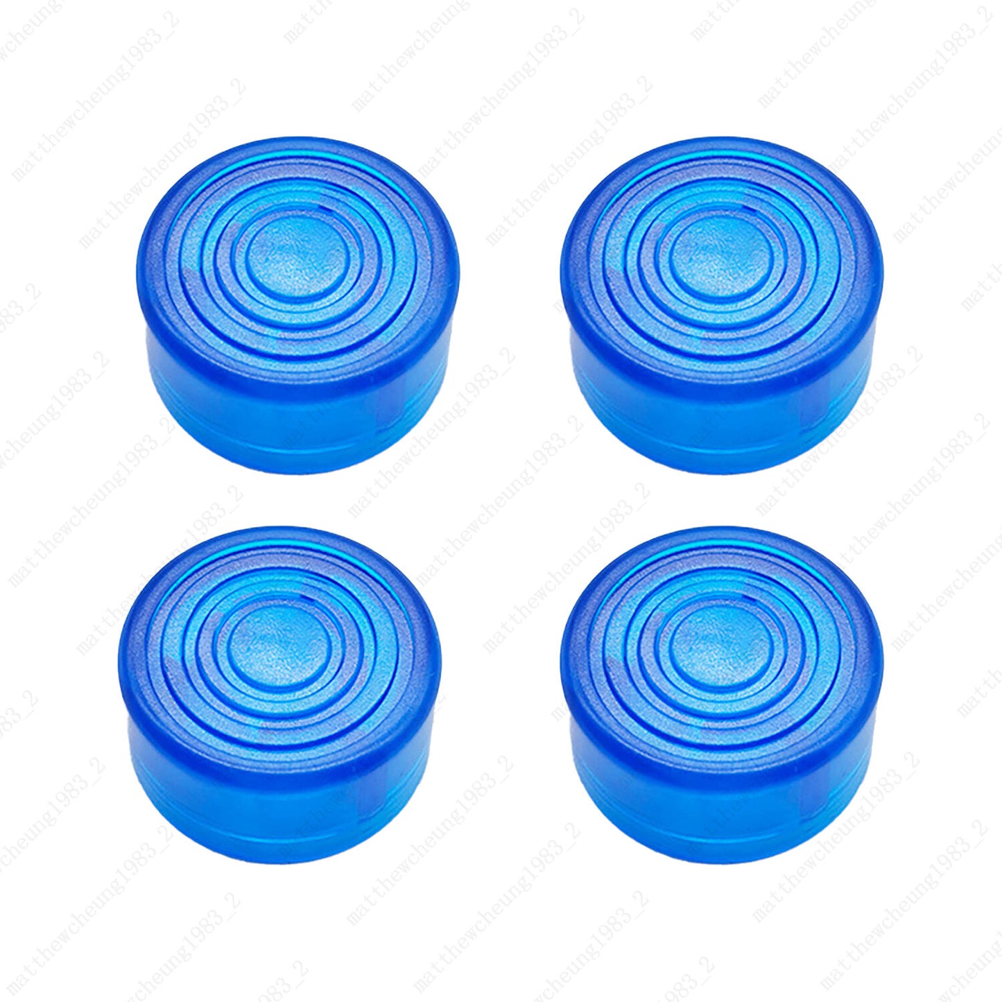 1/2/4 Pcs Guitar Effect Pedal Footswitch Toppers Foot Nail Cap Protection Cap