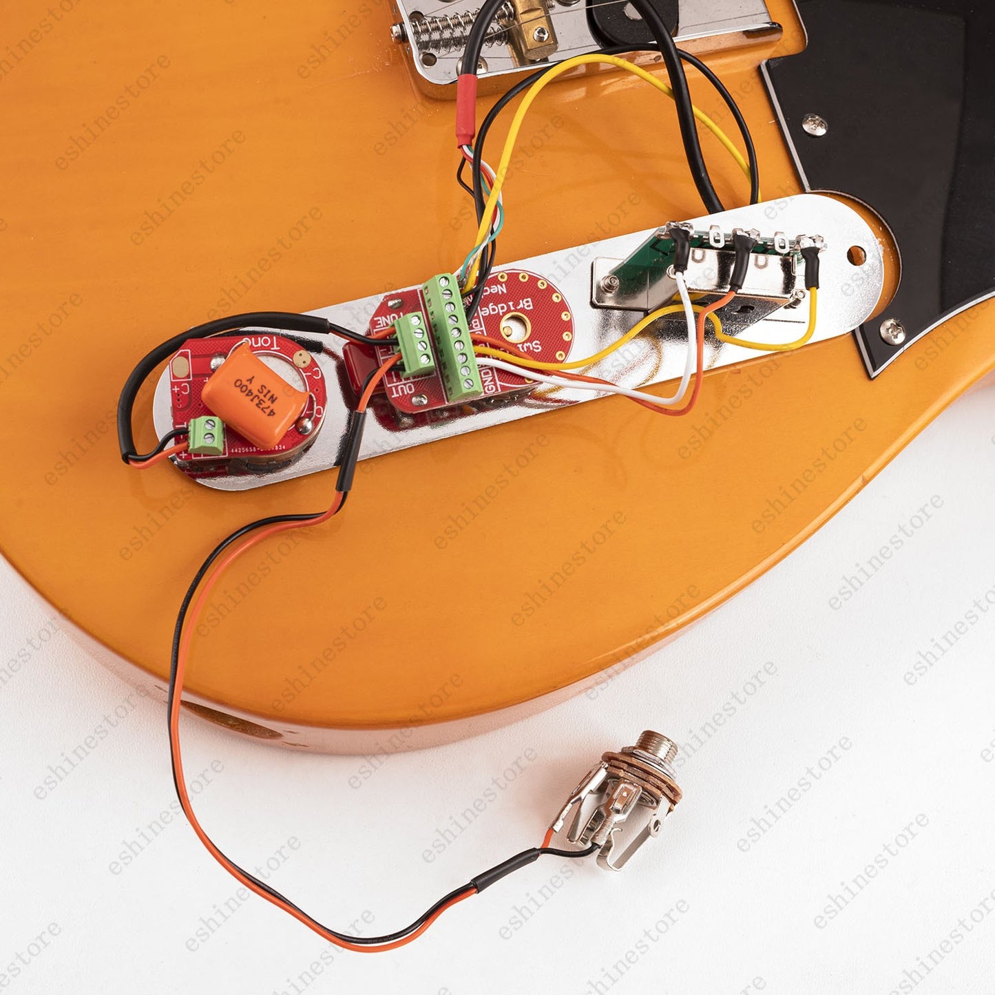 Solderless Control Plate PreWired 3-Way Angled Switch Slot Wiring Harness for TL