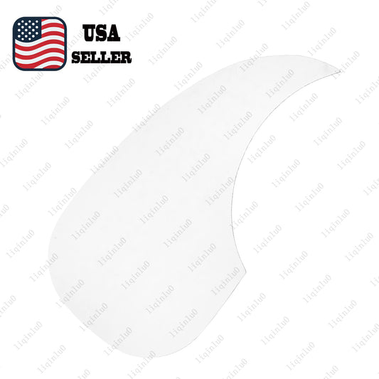 Acoustic Guitar Pickguard Fit 40/41 Inch Self Adhesive Left Handed - Transparent