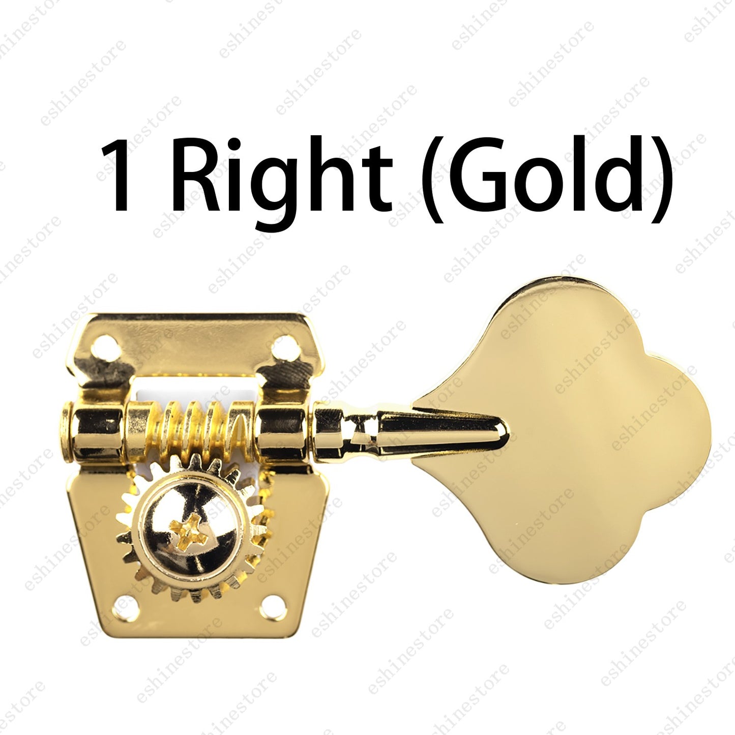 Heavy Duty Bass Vintage Open Machine Heads - 1:25 Ratio Gear Tuning Keys-Gold