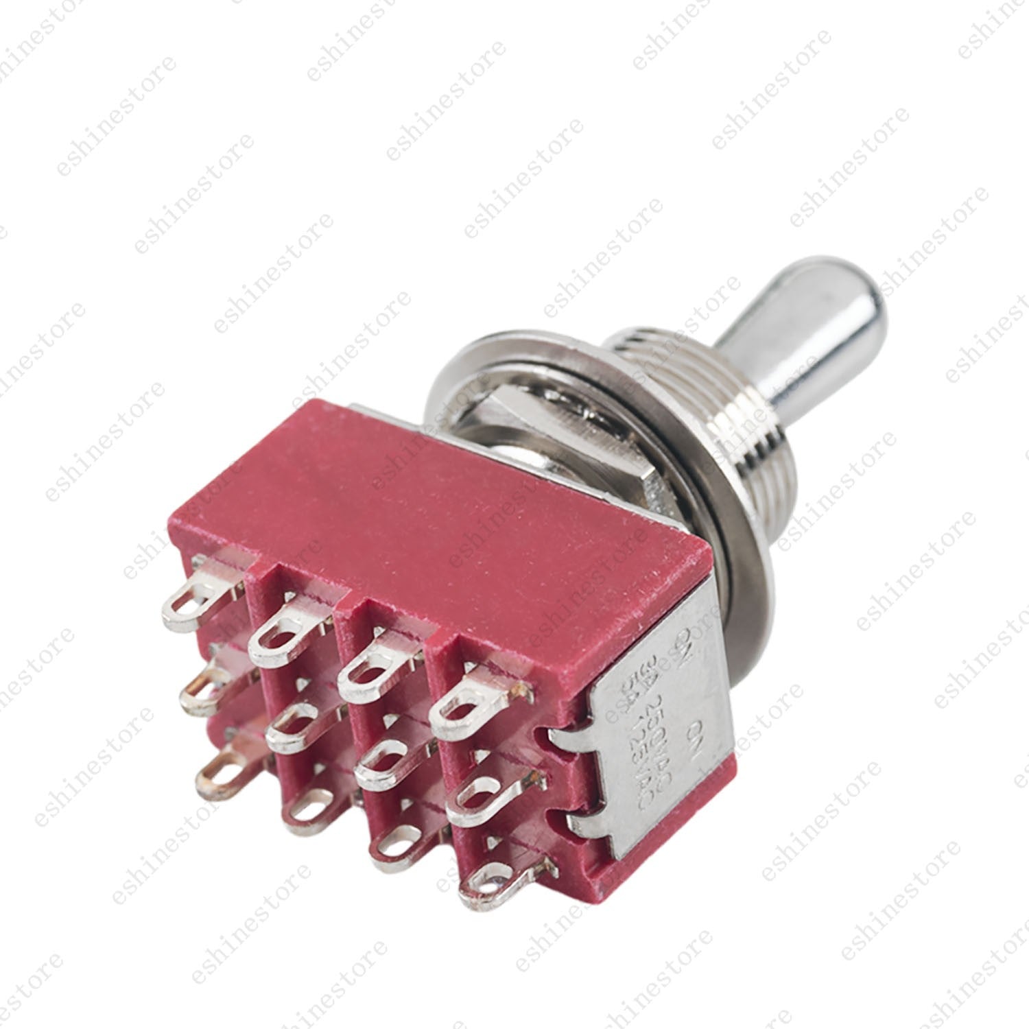 1/3/5 PCS Guitar/AMP Fat Bat Toggle Switch 4PDT 12Pin 3-Way ON OFF ON Sealed