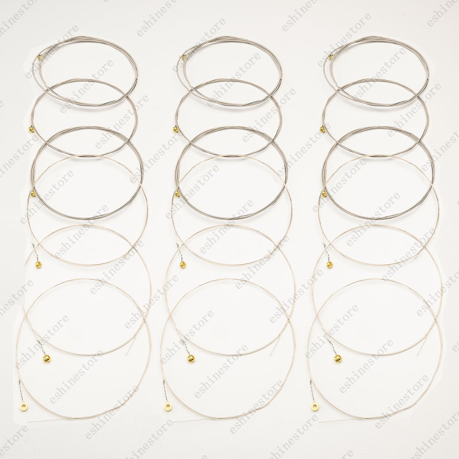 1 Set/3 Set Electric Replacement Steel Guitar Strings 1st-6th 08-38 09-42 10-46