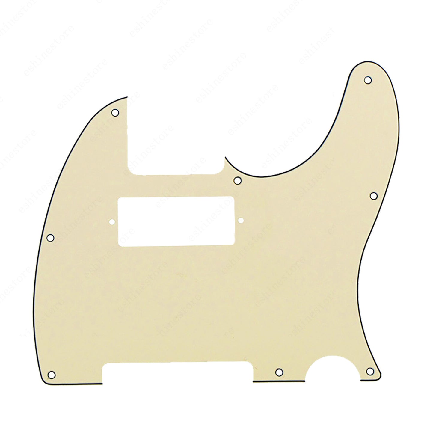 8 Hole Mini Humbucker Style Guitar Pickguard Scratch Plate For Fender Telecaster