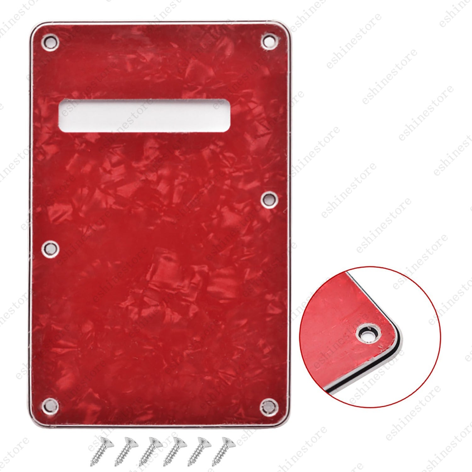 Electric Guitar Tremolo Cover Back Plate Trem Spring Cover For Strat 10Colors