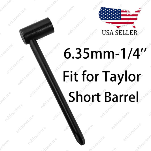 6.35mm 1/4'' Guitar Short Truss Rod Adjustment Hex Box Wrench for Taylor Guitar