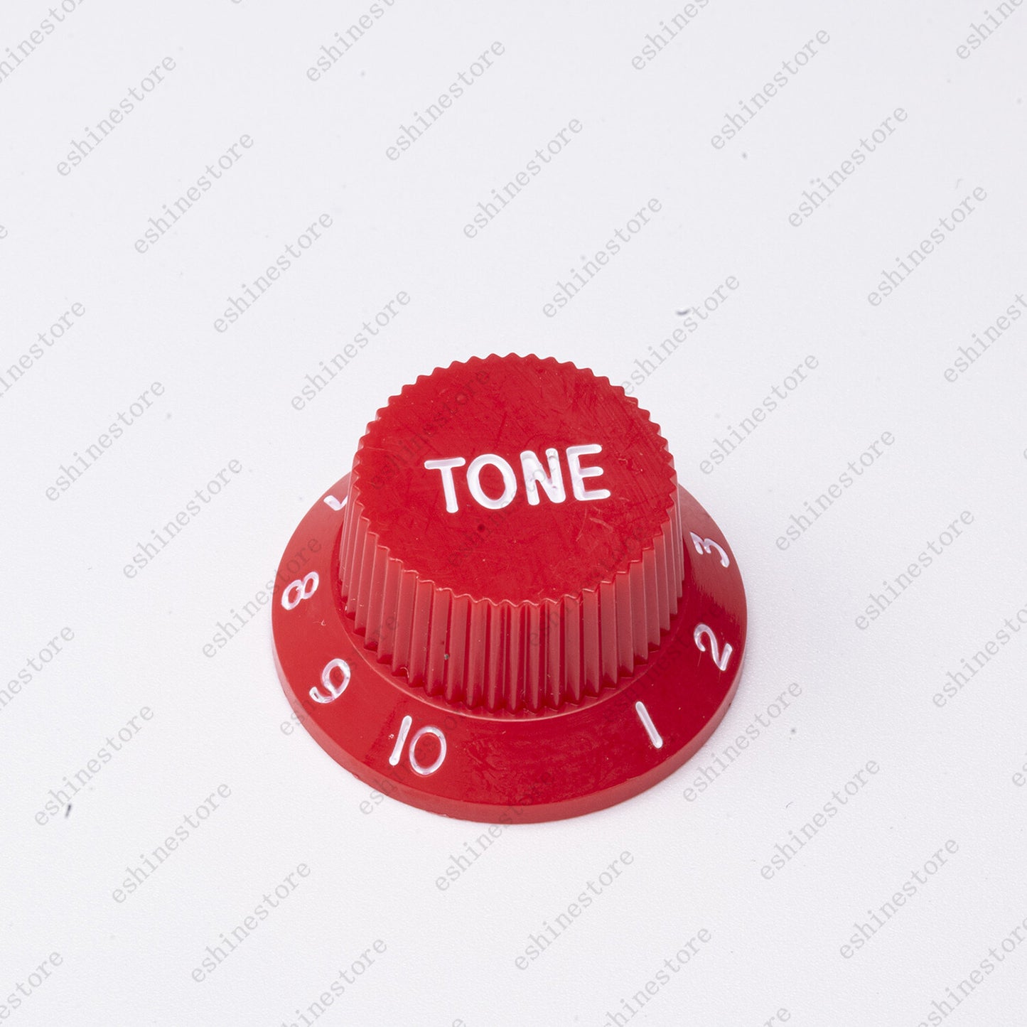 3x Red/ White Numbers Electirc Guitar Knobs Volume Tone Knob For Stratocaster