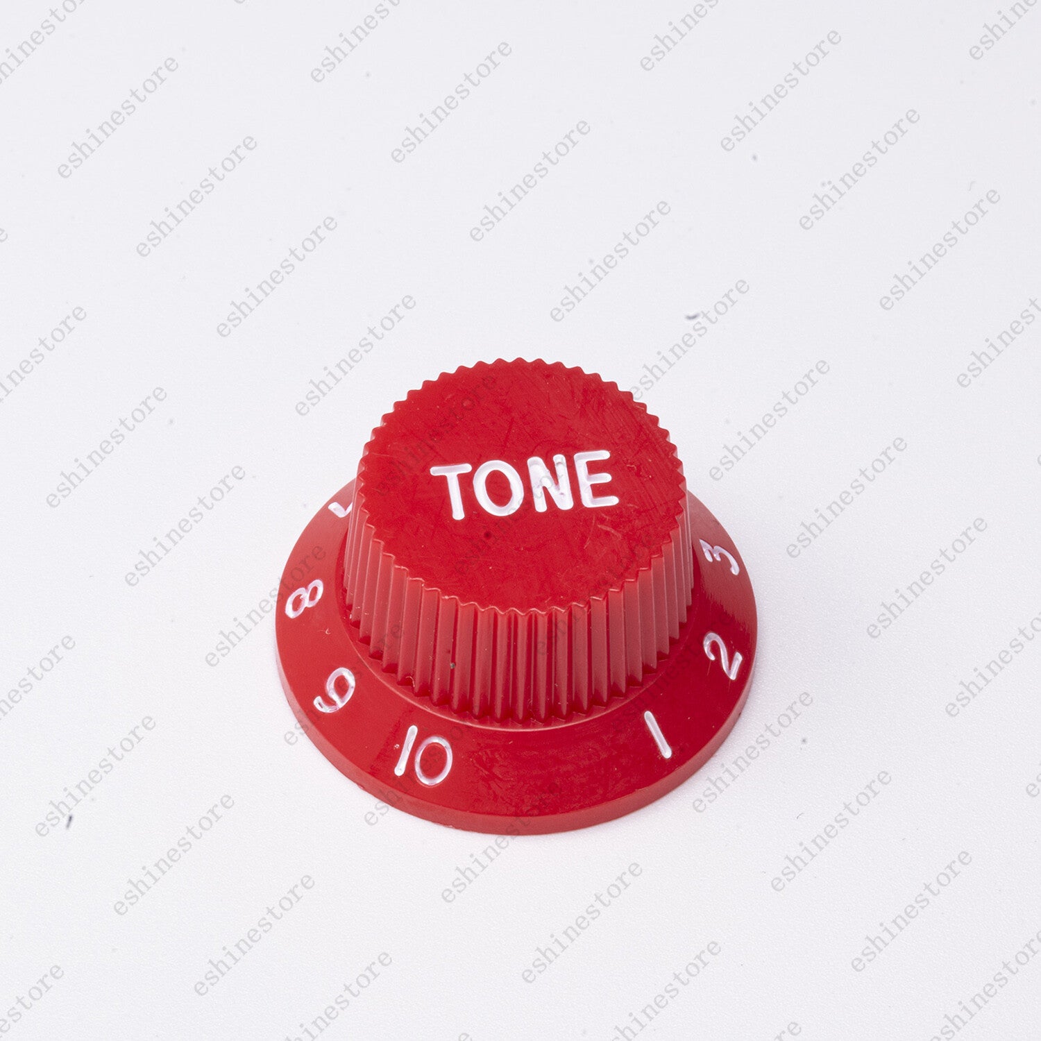 3x Red/ White Numbers Electirc Guitar Knobs Volume Tone Knob For Stratocaster