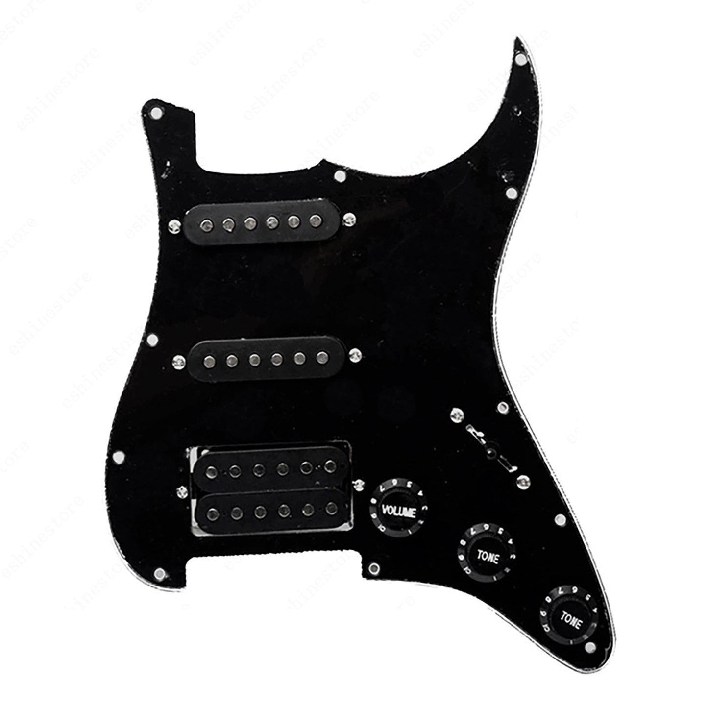 11 Hole SSH Strat Style Loaded Pickguard For Stratocaster Various Colors US SHIP