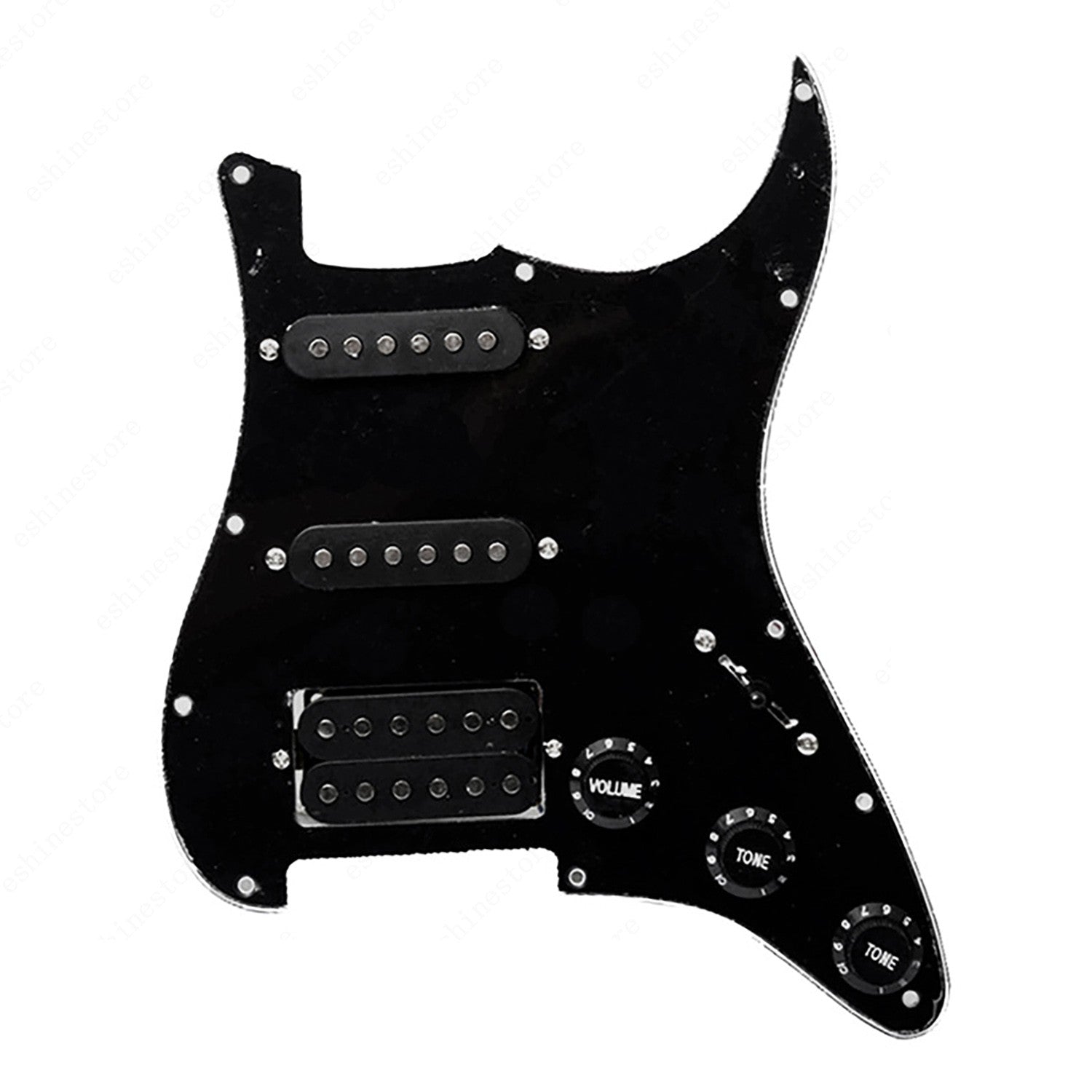 11 Hole SSH Strat Style Loaded Pickguard For Stratocaster Various Colors US SHIP