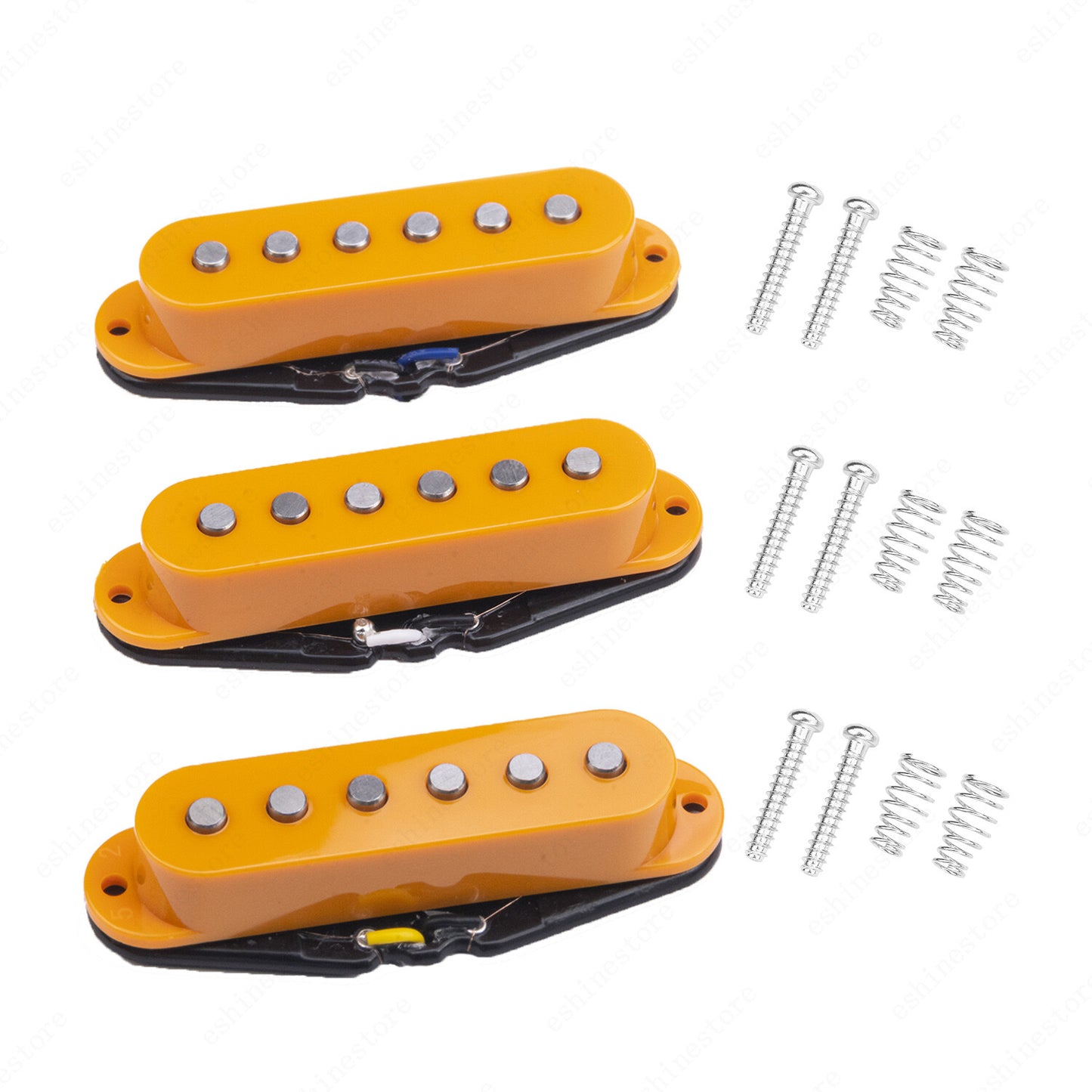 Single Coil SSS Alnico V Magnet Pickup Guitar Neck Middle Bridge for Strat