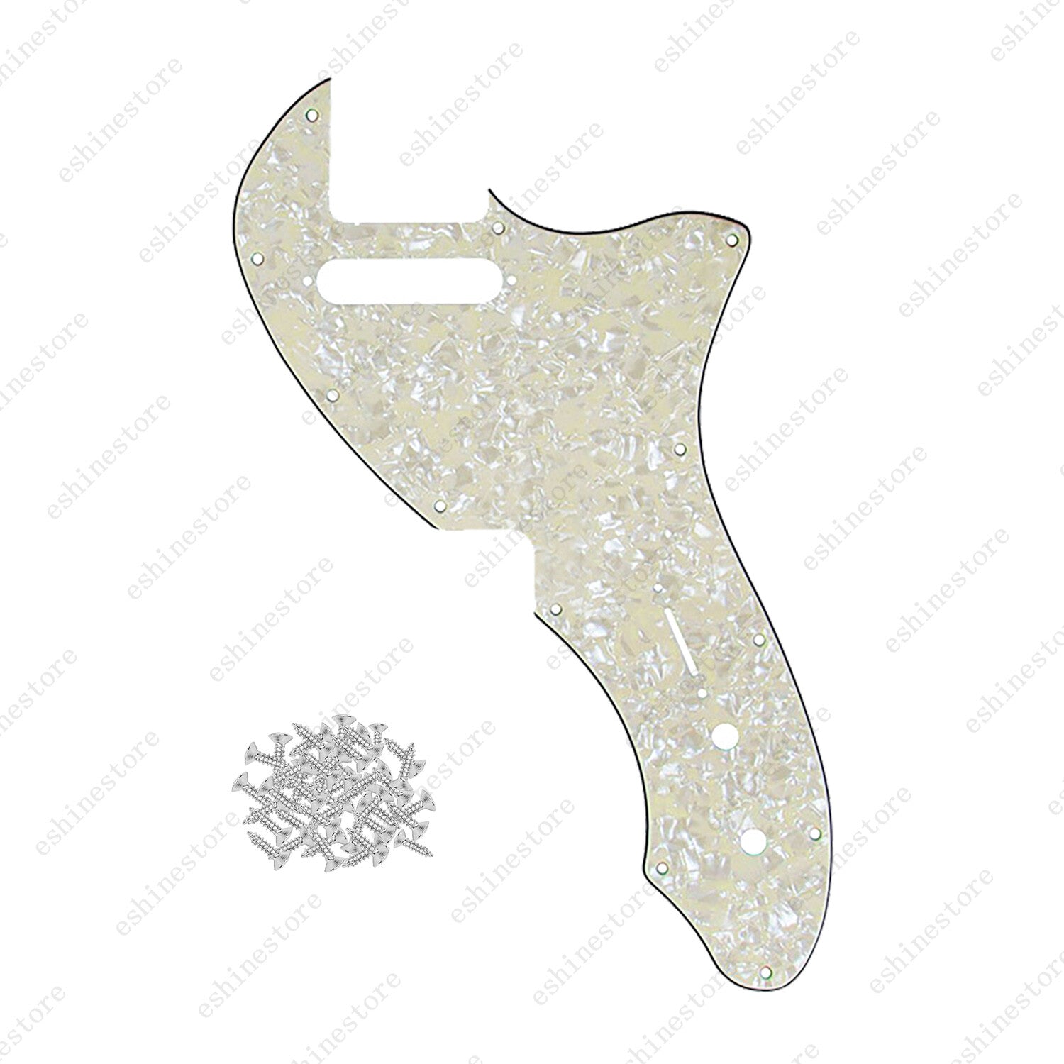 Guitar Pickguard Scratch Plate with Screws For US Tele 69 Thinline 11Colors