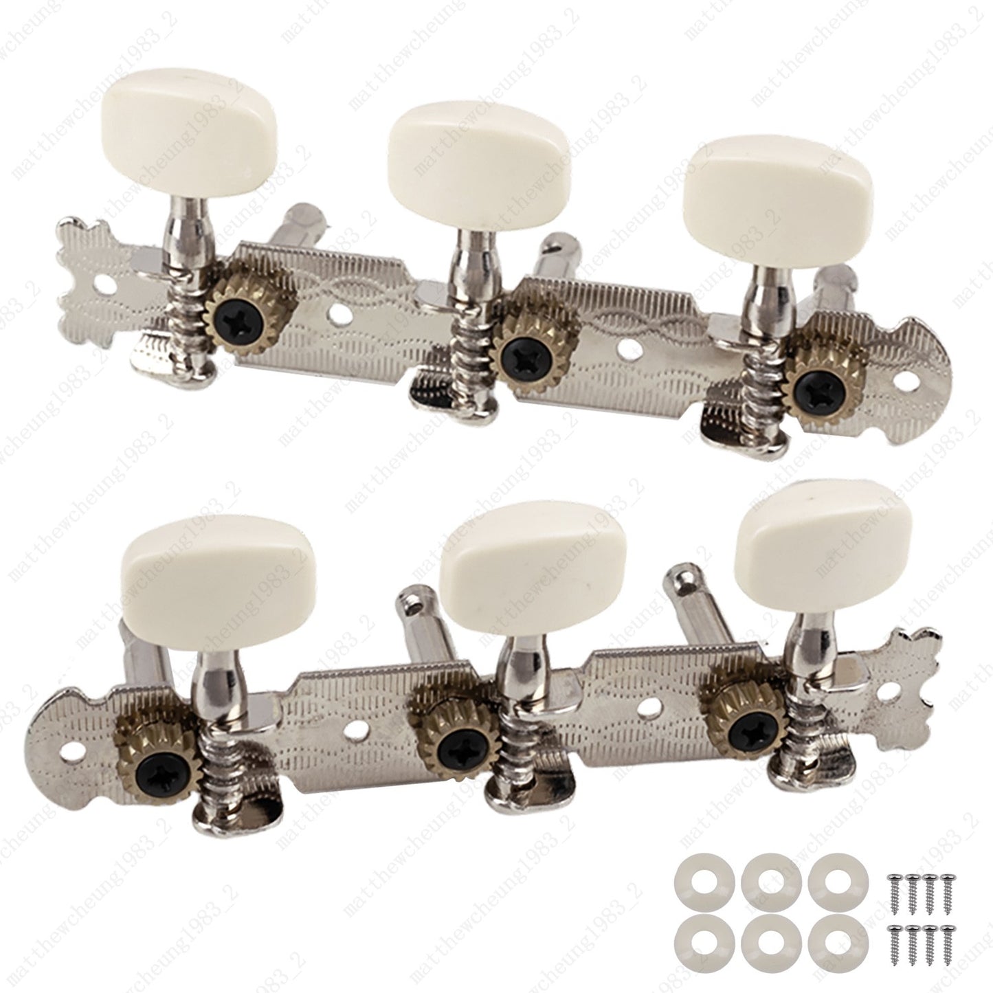 1:16 Guitar String Tuning Pegs Machine Head Tuners Key 3L3R for Classical Guitar