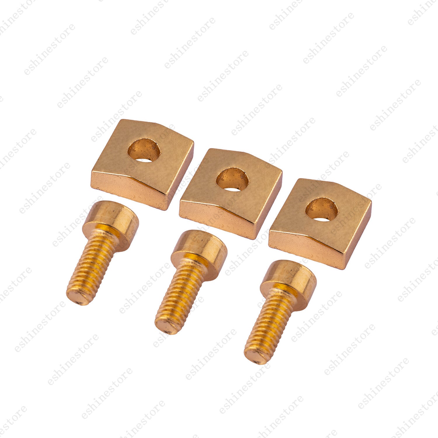 Electric Guitar Locking Nut Block Clamp & Screws For Floyd Rose Tremolo Guitar
