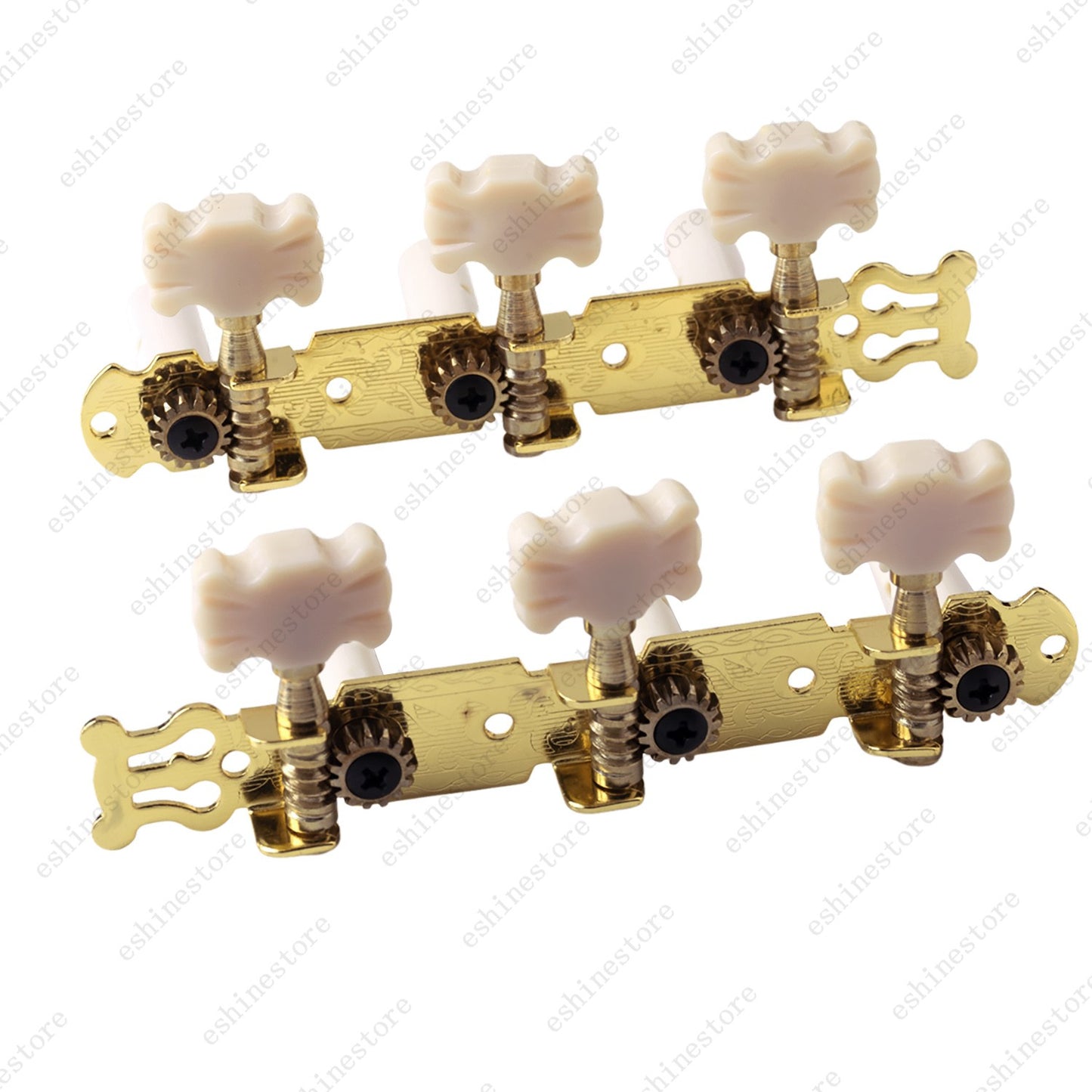 Classical Guitar String Tuners Keys Machine Heads Tuning Peg 3 Left 3 Right Gold