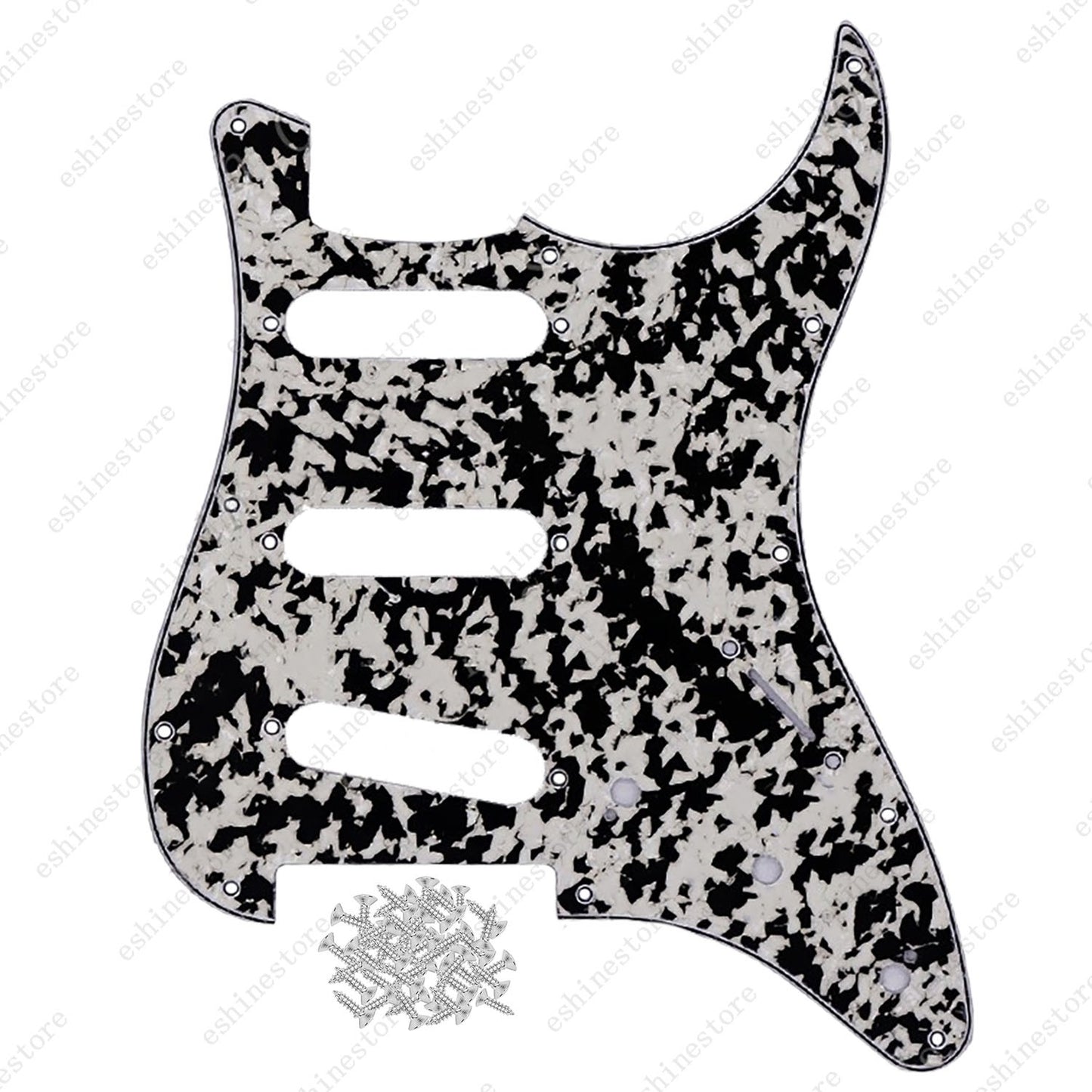 11 Hole SSS Strat Style Pickguard for USA MIM Standard Fender Start Multicolor