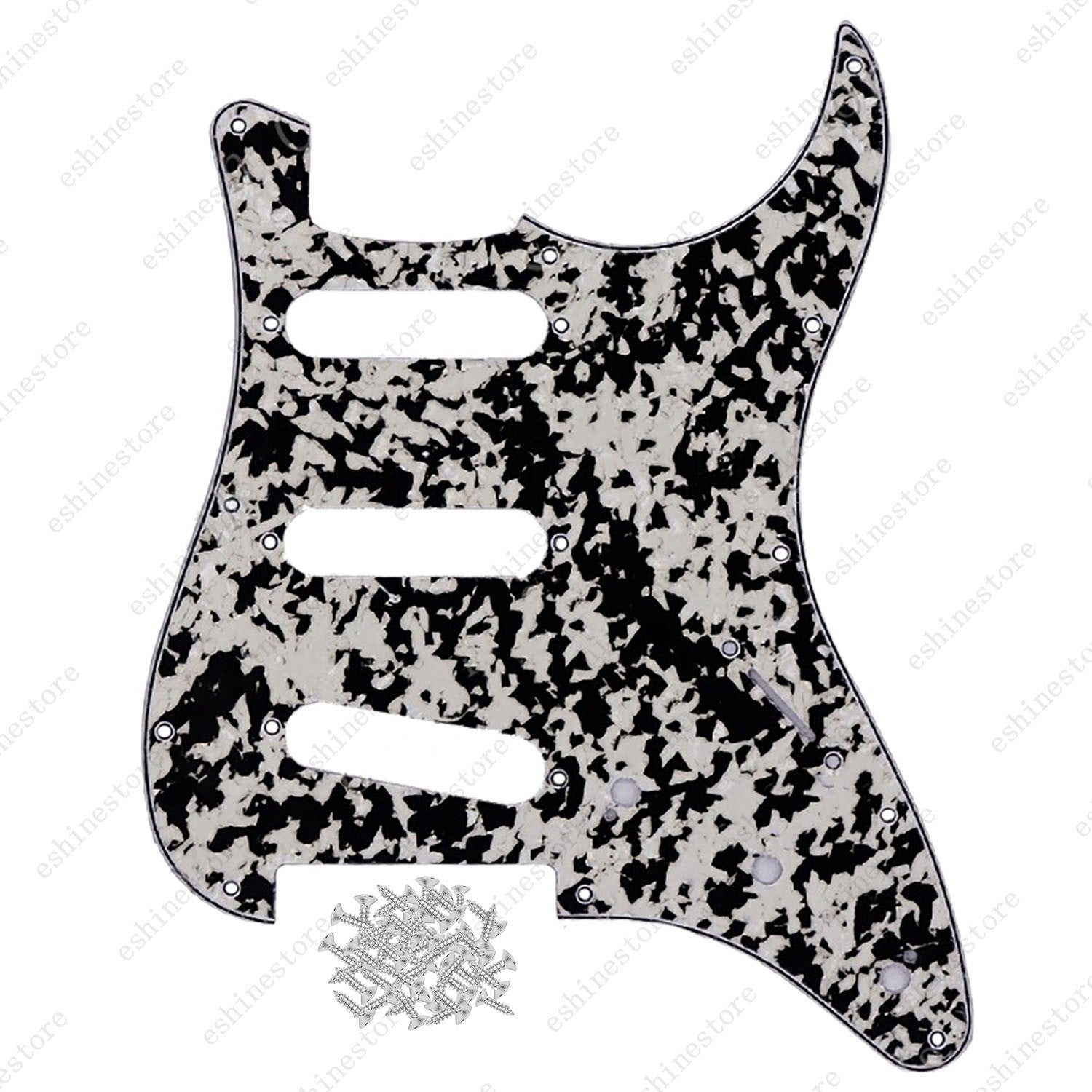 11 Hole SSS Strat Style Pickguard for USA MIM Standard Fender Start Multicolor