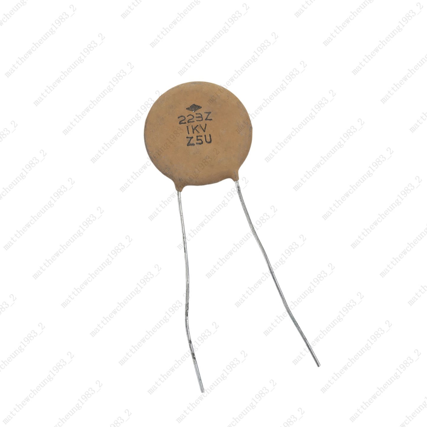 0.022uF 1KV High Frequency Ceramic Disc Capacitor Copper Lead for Guitar Repair