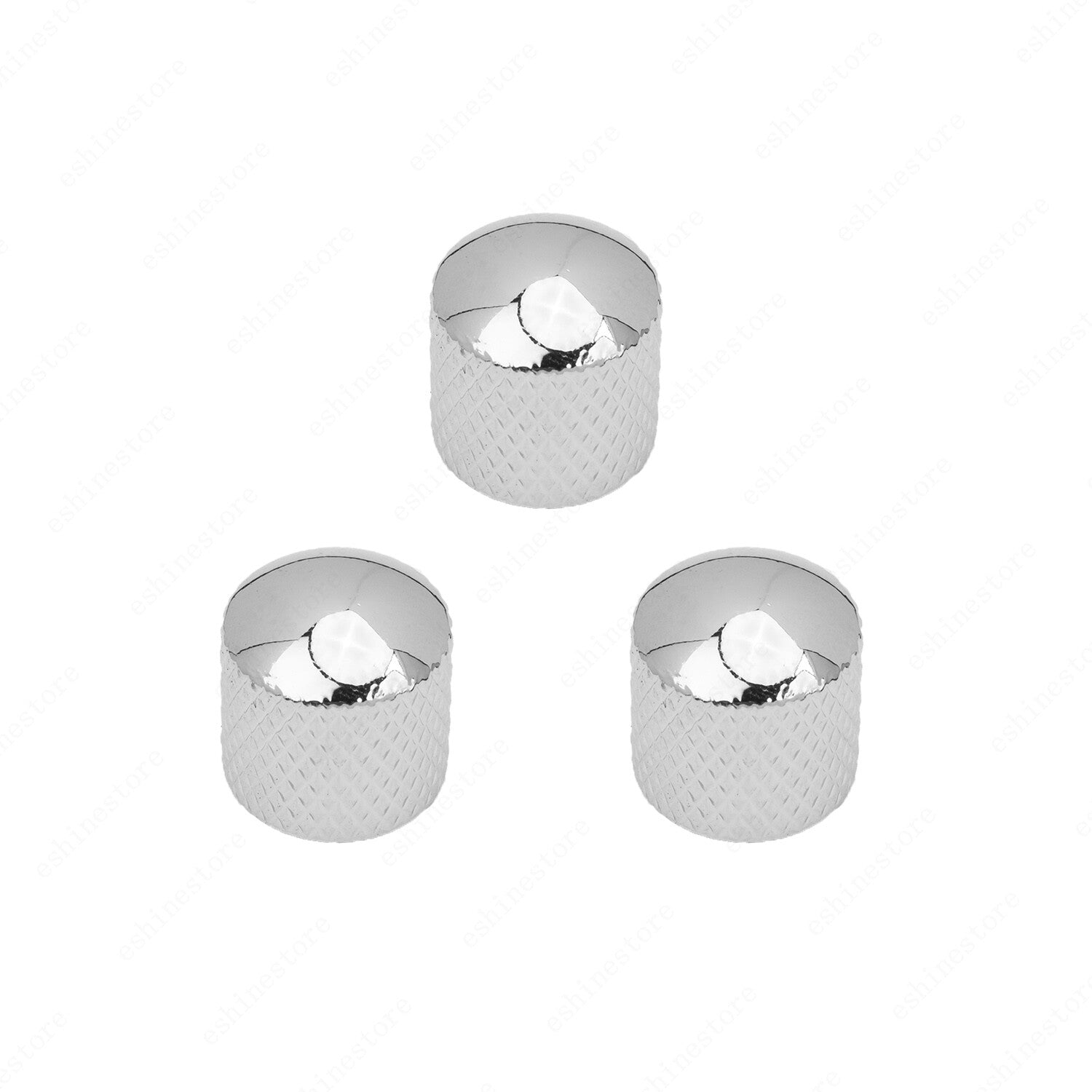 18-Splines 1-4 Pcs Metal Guitar 6mm Shaft Volume Tone Knobs For Ibanez PRS EPI