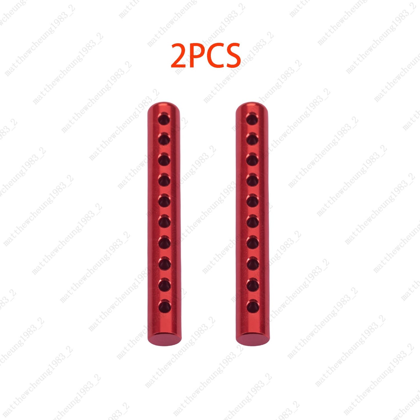 1/10 Red Upgrade Aluminum Body Post Kit for  TT02 - Easy Install + Full Parts
