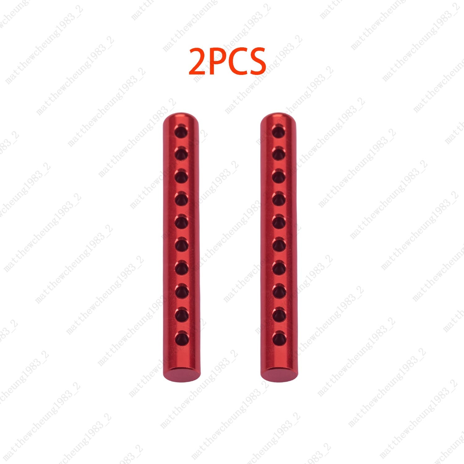 1/10 Red Upgrade Aluminum Body Post Kit for  TT02 - Easy Install + Full Parts