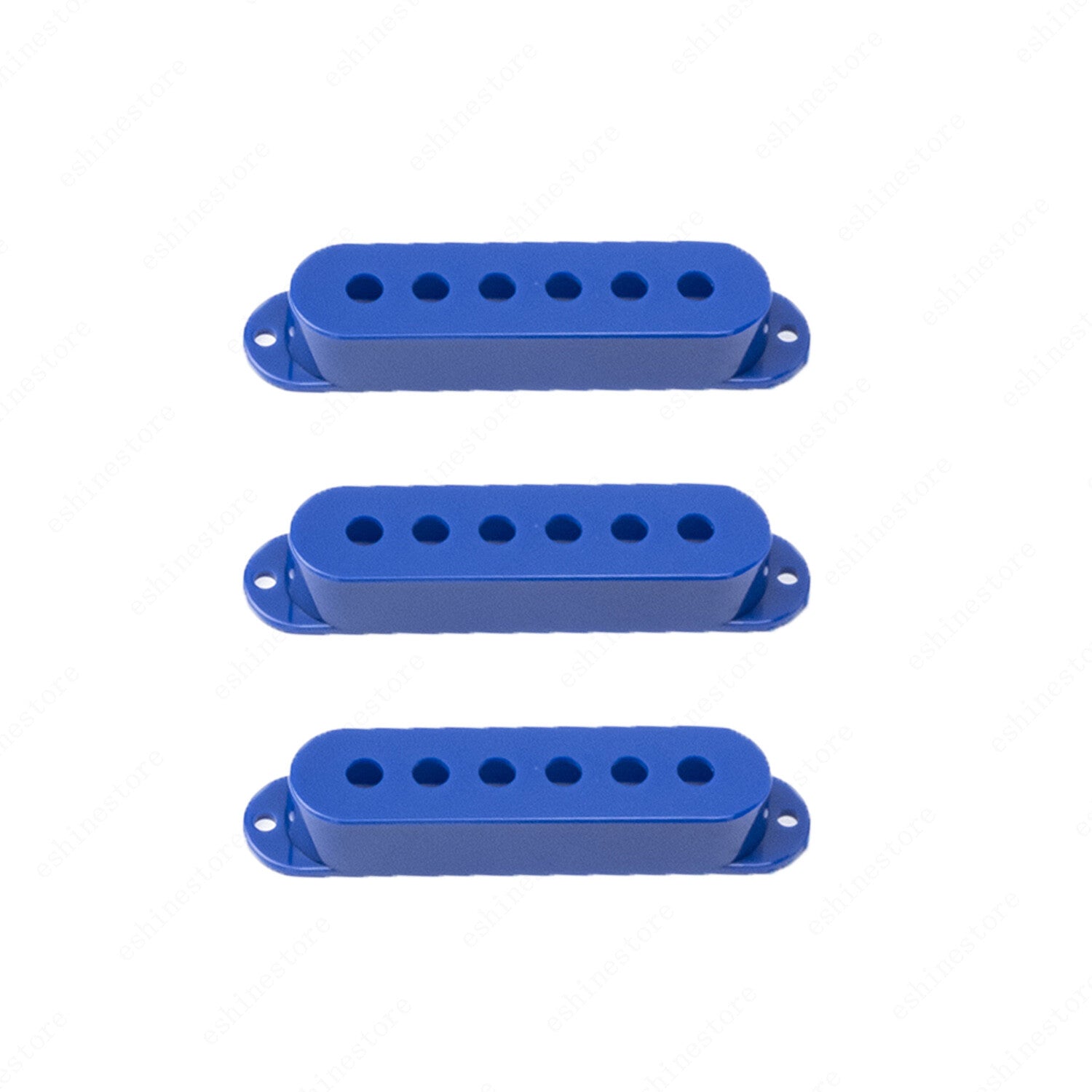 3 Pcs Plastic SSS Single Coil Pickup Covers For Fender SQ Strat multiColors