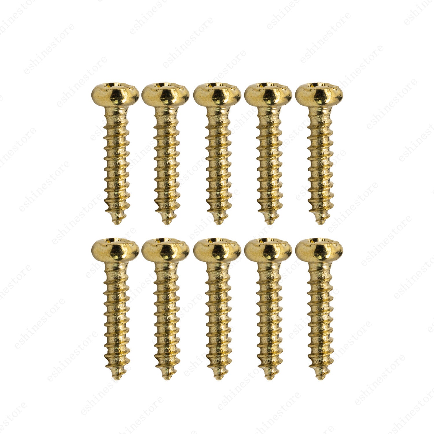 10 Pcs 2x10mm Guitar Truss Rod Cover Screws For Gibson Epi Les Paul 3 Colors