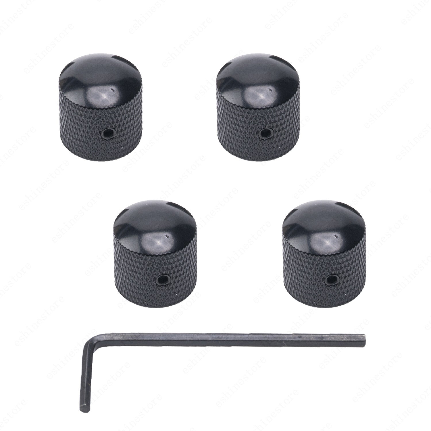 1/2/3/4 Pcs Guitar Volume Tone Control Knobs 18/24 Spline Metal For Strat LP SG