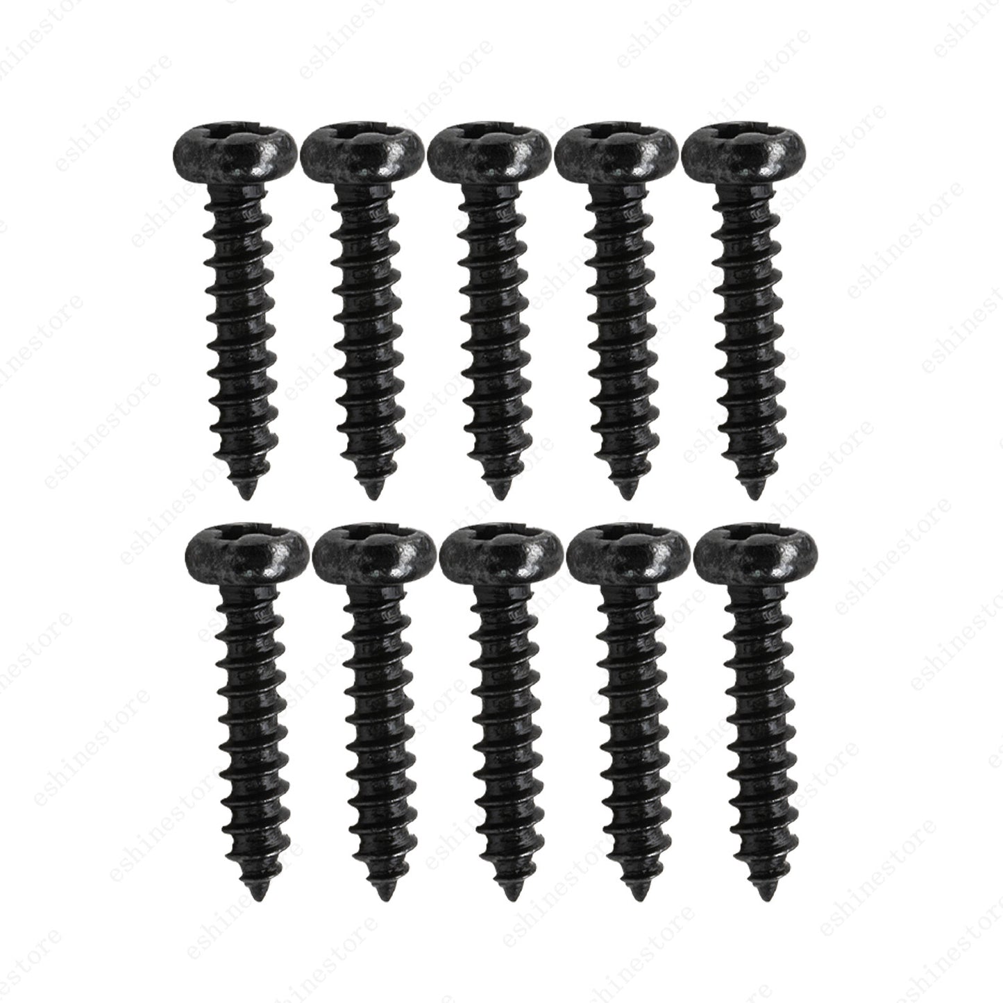 10 Pcs 2x10mm Guitar Truss Rod Cover Screws For Gibson Epi Les Paul 3 Colors