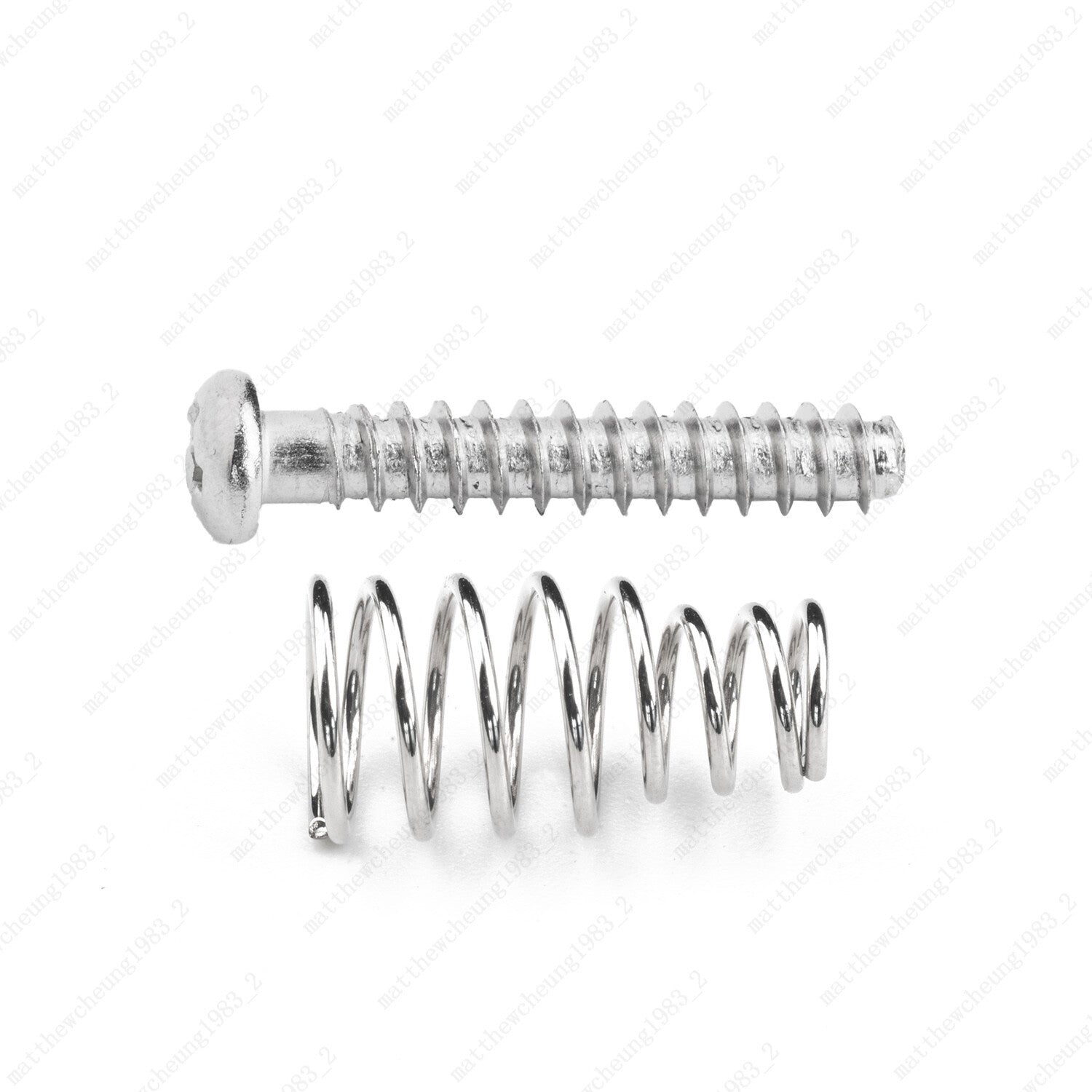 3 COLOR Single Coil Pickup Height Adjustment Pan Head Screw & Springs For Strat