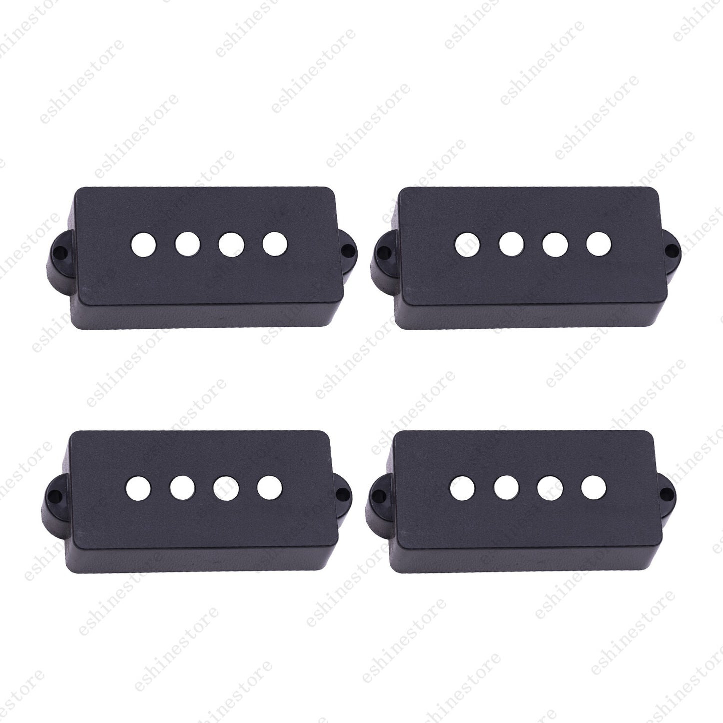 4 Pcs P Bass Pickup Covers 4 String Bass Pickup Covers/Bobbin for Precision Bass