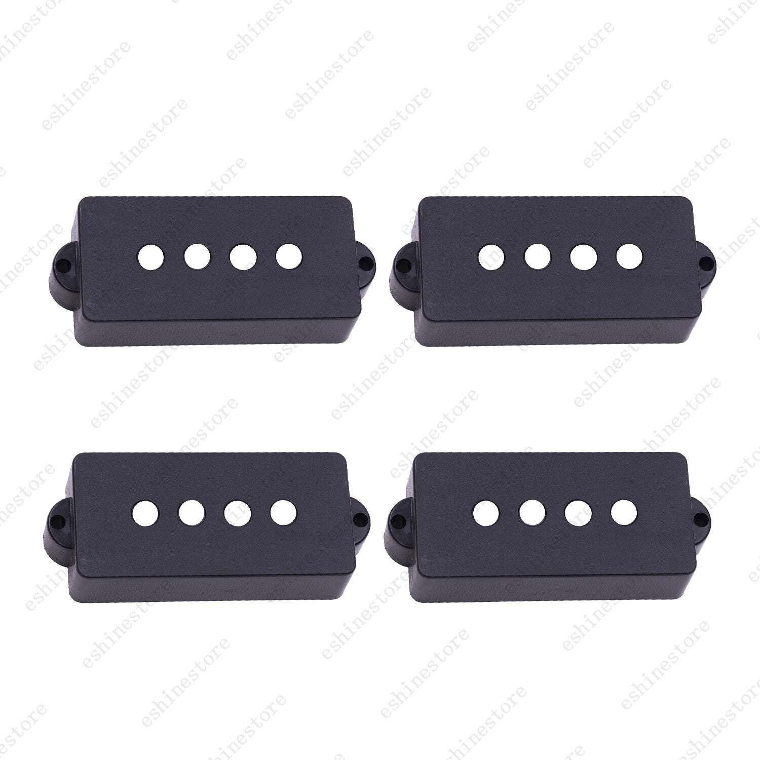 4 Pcs P Bass Pickup Covers 4 String Bass Pickup Covers/Bobbin for Precision Bass