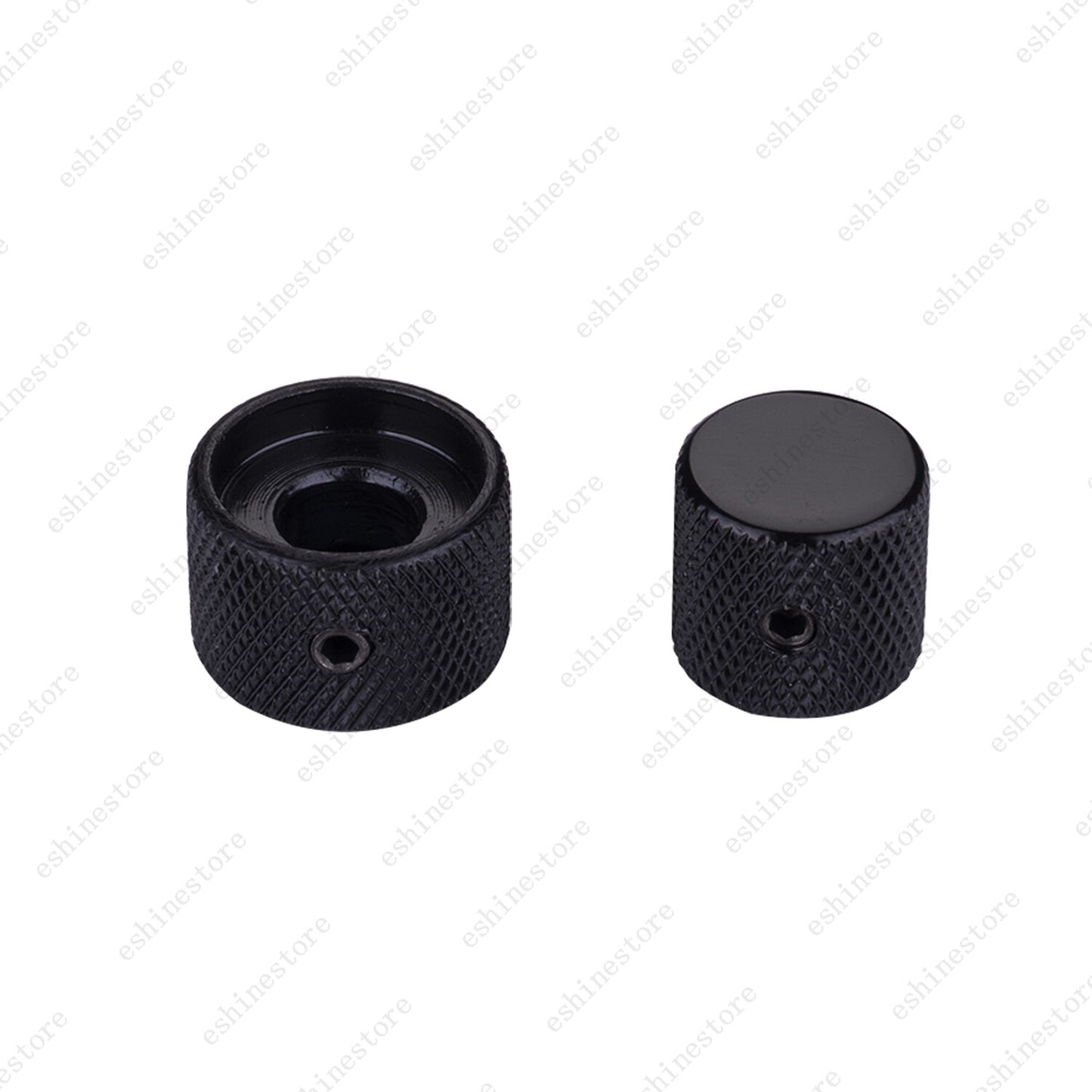 3Pcs Metal Dual Concentric Stacked Control Knobs for Electric Bass Guitars